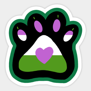 Genderqueer Sticker